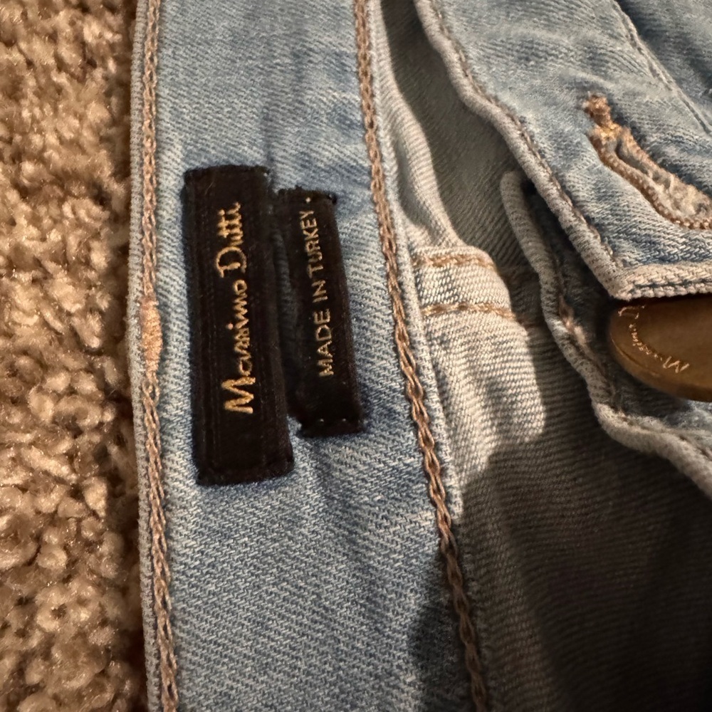 MASSIMO DUTTI | light blue skinny jeans | size 34 / USA 2 - Picture 2 of 2